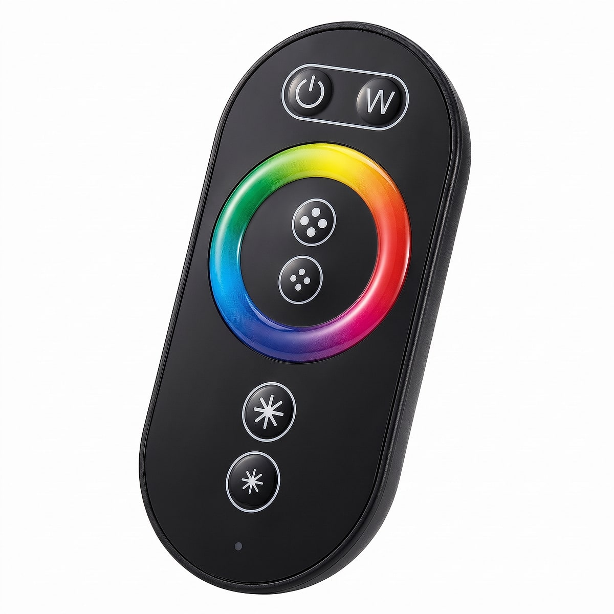RGBW colour-change remote control for 360 degree LED gym tube lights